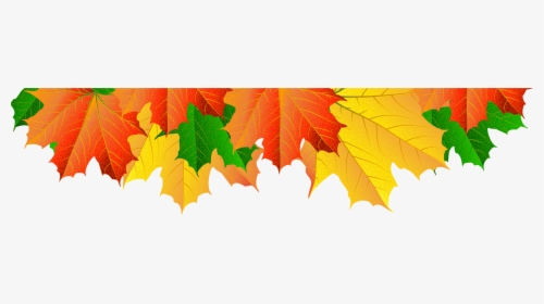 Fall Border Png - Autumn Leaf Border Clipart, Transparent Png, Free Download
