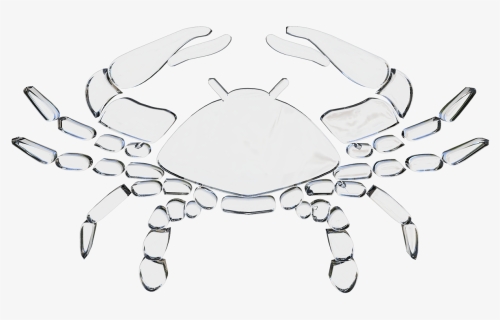 Glass Signs Of The Zodiac, Cancer, Horoscope - Dungeness Crab, HD Png Download, Free Download