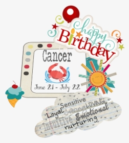 Sun In Cancer - Cancer June Month Birthday, HD Png Download, Free Download