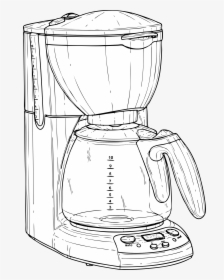 Coffee Maker - Coffee Maker Clip Art, HD Png Download, Free Download