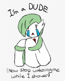 Dude Now Stop Wtngme While I Shower) Pokémon X And - Gardevoir Is A Boy, HD Png Download, Free Download