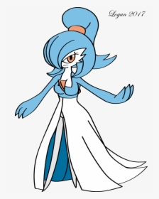Voiré The Shiny Gardevoir - Gardevoir With Ponytail, HD Png Download, Free Download