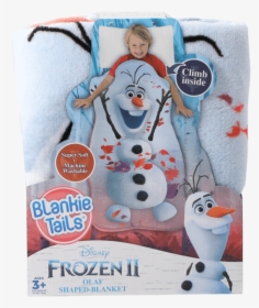 Disney Frozen 2 Olaf Blankie Tails - Cartoon, HD Png Download, Free Download