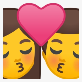 Kiss Woman Man Icon - Man Woman Love Emoji, HD Png Download, Free Download