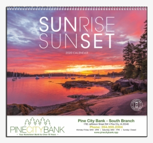 Picture Of Sunrise Sunset Wall Calendar - Poster, HD Png Download, Free Download