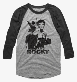Collage Rocky Raglan Baseball Shirt - Ratt Band Shirt, HD Png Download, Free Download