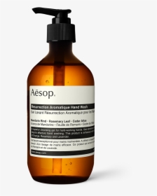 Actavis Bottle Png - Aesop Resurrection Aromatique Hand Wash, Transparent Png, Free Download