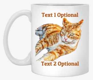 Personalize Your Own Orange Tabby Mug, Cat Coffee Mug - Mug, HD Png Download, Free Download