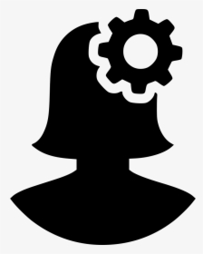 Woman Gear - Transparent Background Expertise Icon, HD Png Download, Free Download