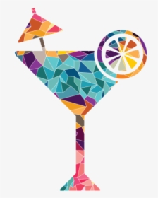 Cocktail Glass Vector Png, Transparent Png, Free Download