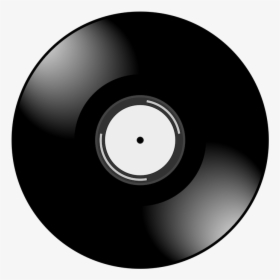 Black Disco Cd Music Icon Png - Record Clip Art, Transparent Png, Free Download