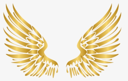 Wings Gold Wing Angel Angels Angelwings Angelwing Golde - Neon Angel Wings Png, Transparent Png, Free Download