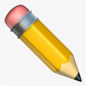 Pencil Clipart Emoji - Pencil Emoji Apple, HD Png Download, Free Download
