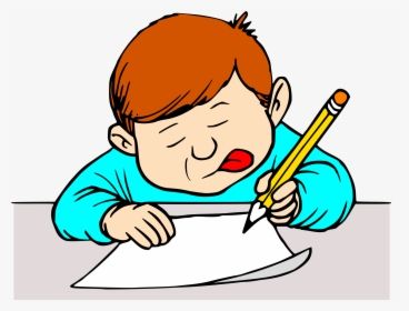 Students Writing Clipart - Write Your Name Clipart, HD Png Download, Free Download