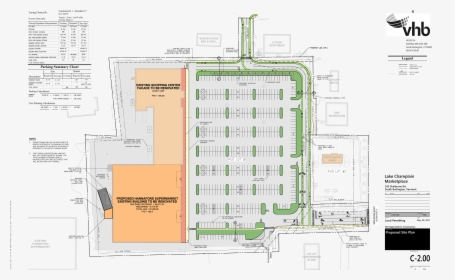 A Site Plan For A New Hannaford Supermarket On Shelburne, HD Png Download, Free Download
