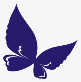 Transparent Flying Butterfly Png - Dark Purple Purple Butterfly, Png Download, Free Download