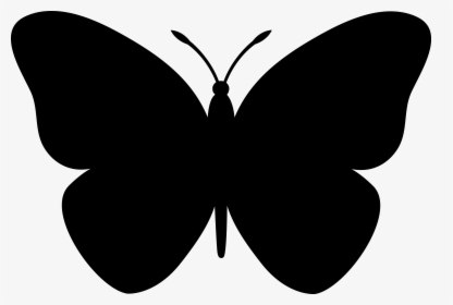 Butterfly Vector Art - Butterfly Silhouette Clip Art, HD Png Download, Free Download