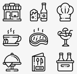 Restaurant - Real Estate Icon Line, HD Png Download, Free Download