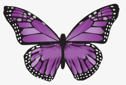 Clipart Butterfly Angel - Butterfly Symbol For Thyroid Cancer, HD Png Download, Free Download