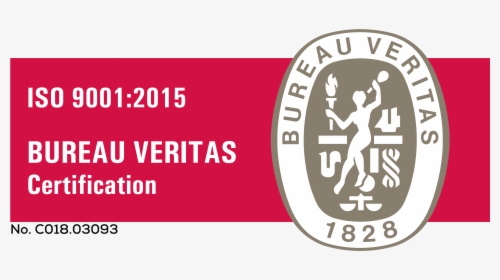Iso 9001-2015 - Bureau Veritas Certification Logo, HD Png Download, Free Download