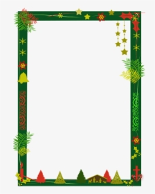 Marco, Navidad, Verde, Decoración, Fondo, Diseño - Png Free Christmas A4, Transparent Png, Free Download