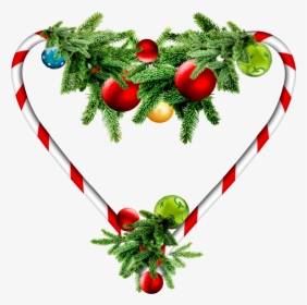 Adornos Con Corazón Para Navidad - Christmas Ornament, HD Png Download, Free Download