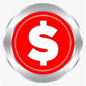 Red Dollar Sign Logo, HD Png Download, Free Download
