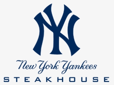 Private Lounge And Open Bar At Nyy Steak Manhattan - New York Yankees Black And White Logo, HD Png Download, Free Download