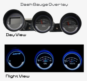 Add W1 Nissan 350z 2003 2006 Overlay Face Gauge 3d, HD Png Download, Free Download