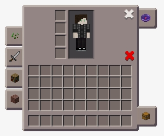 Transparent Minecraft Inventory Png - Pc Creative Inventory Mcpe, Png Download, Free Download