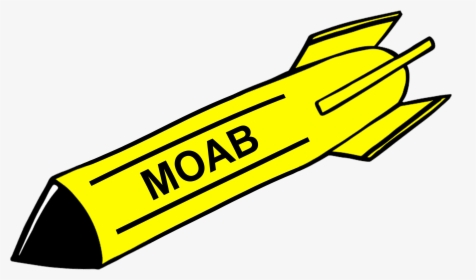 Bomb Clipart Moab - Moab Bomb Clip Art, HD Png Download, Free Download