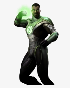 Fictional Lantern,action Figure,suit Actor - Green Lantern John Stewart Png, Transparent Png, Free Download
