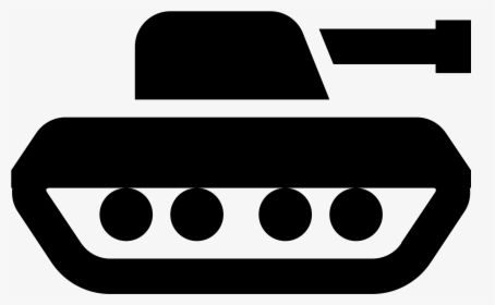 This Logo Indicates A War Vehicle Known As A Tank, - War Tank Icon Transparent Background, HD Png Download, Free Download