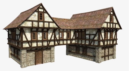 Transparent Minecraft House Png - Medieval Houses, Png Download, Free Download