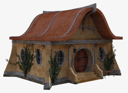 Cottage, Fairy, Ivy, House, Fantasy, Window, Door - Casa De Campo Png, Transparent Png, Free Download
