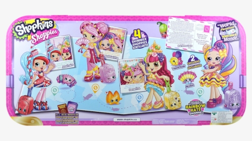 Id56624 Back Side1 - Shopkins World Vacation Bff Travel, HD Png Download, Free Download