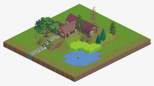 Preview - Isometric Tileset, HD Png Download, Free Download
