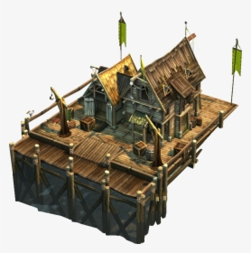 Fantasy Warehouse Building, HD Png Download, Free Download