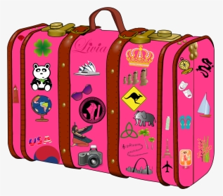 Download Suitcase Png Clipart - Luggage Clipart Png, Transparent Png, Free Download