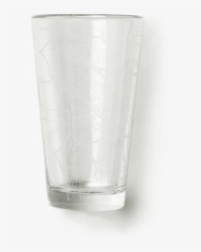 Seattle Map Pint Glass - Pint Glass, HD Png Download, Free Download