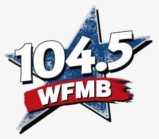 104 - 5 Wfmb - Graphic Design, HD Png Download, Free Download