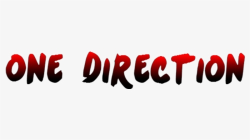One Direction Logo Font - Transparent One Direction Logo, HD Png Download, Free Download