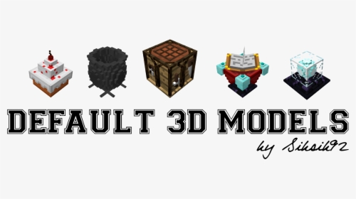 Minecraft Resources Pack Model, HD Png Download, Free Download