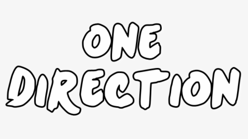 One Direction Text - One Direction Logo Png, Transparent Png, Free Download