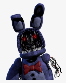 Withered Bonnie Alternate Jumpscare Custom - Fnaf Withered Bonnie Transparent, HD Png Download, Free Download