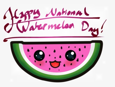 National Watermelon Day Clip Art, HD Png Download, Free Download