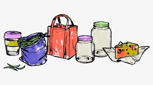 Zero Waste Groceries For Profiles Portfolio, HD Png Download, Free Download