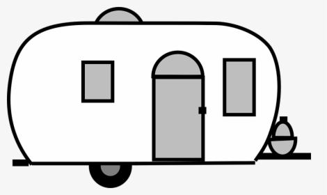 Caravan Campervans Trailer Airstream Clip Art, HD Png Download, Free Download
