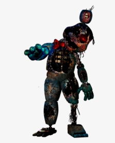 Commission4 Fnaf Withered Withered Toy Bonnie By Christian99 Fainas And Freddy 2 Hd Png Download Kindpng