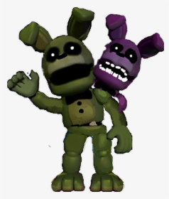 Stage 01 Spring Bonnie And Rxq Fnaf - Fnaf Version Of Springbonnie, HD Png Download, Free Download